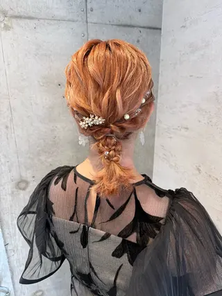 ヘアアレンジ 女性に人気♪ はやしほのかのヘアスタイル