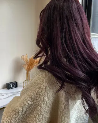 ロング カラー 🦢透明感カラー ayaka🌹のヘアスタイル