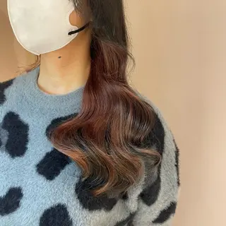 ロング マホ/日吉/髪質改善 /レイヤー/ガーリーのヘアスタイル