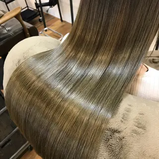 ロング 髪質改善縮毛矯正Milieu【ミリュウ】恵比寿店所属・美髪矯正/髪質改善/ 福崎航平のヘアスタイル