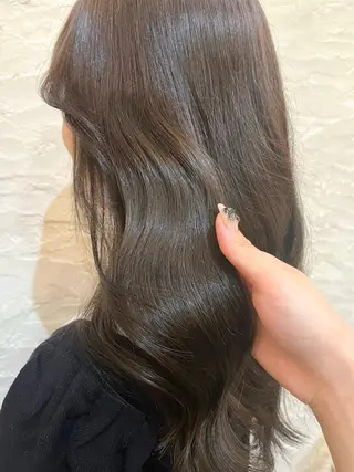 ロング kahona/カラー /白髪染めのヘアスタイル
