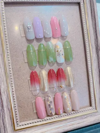 ネイル 鈴木 優菜のネイルデザイン