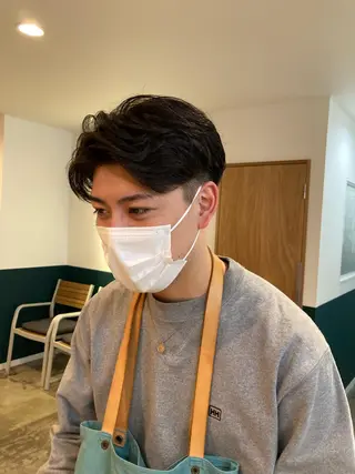 メンズ 高山 鳳成のヘアスタイル