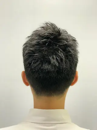 ショート ヒロ銀座プレミアムバーバー銀座店所属・田中 心のヘアスタイル