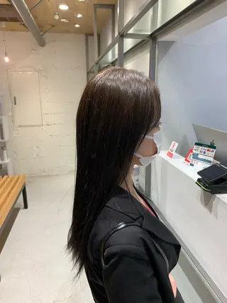 ロング 🌶推しカラー RINA🌶´-のヘアスタイル