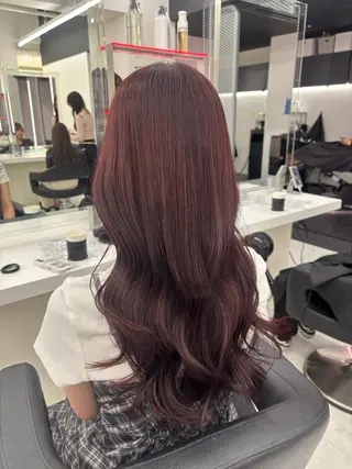 カラー かわいい艶髪🤍 れいな🤍のヘアスタイル