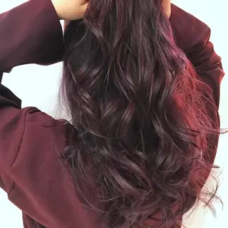 ロング カラー ✨ハイトーン✨透明感 ✨生神　優季のヘアスタイル