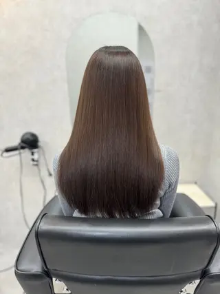 セミロング TERRACE LAND所属・杉山永 船橋✖️髪質改善🫧のヘアスタイル