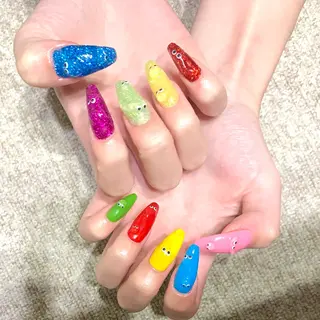 ネイル ＫＥＩ nail🎀 ガーリーネイル🧸のネイルデザイン