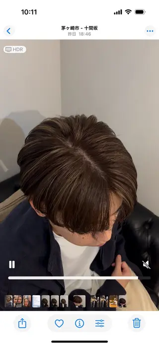 カラー メンズ miyuu/透明感 カラー/レイヤー🤎のヘアスタイル