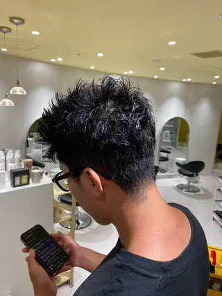 メンズ 大阪美容師 minoriのヘアスタイル