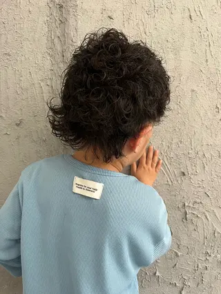 パーマ キッズ Mariana雛/ 西大分/ハイライトのヘアスタイル