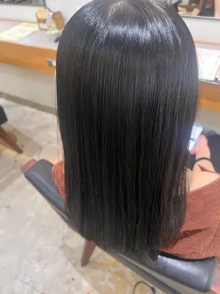 セミロング suzuna 🫧のヘアスタイル