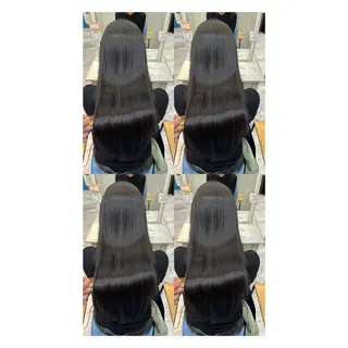 ロング カラー 髪質改善/縮毛矯正/ 韓国ヘア/店長敦士のヘアスタイル