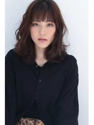 ミディアム ⛑️髪質改善請負人 ⛑️ヤマザキタカヒトのヘアスタイル