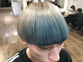 ショート カラー ヘアアレンジ 遠藤 拓馬のヘアスタイル