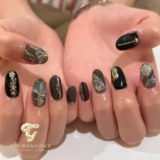 ネイル 野島 千夏のネイルデザイン