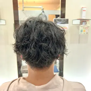 パーマ メンズ アグヘアーシータ所属・🤩メンズカット/ パーマ山本🤩のヘアスタイル