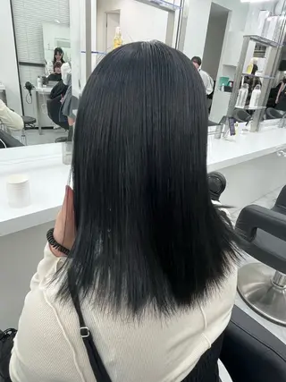 ロング カラー kazuki🍑韓国 トレンド暖色🫗のヘアスタイル