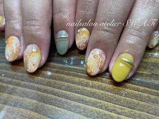 ネイル ヘアーサロン大野所属・nailsalon SWATiのネイルデザイン