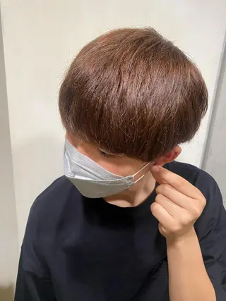 ショート カラー メンズ ゆい .🎀のヘアスタイル