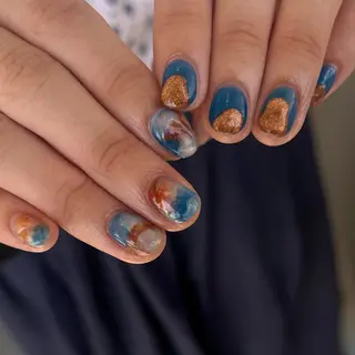 ネイル 《ニュアンスネイル》 risaのネイルデザイン
