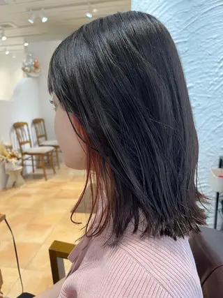 ミディアム カラー 🌈透明感カラー🌈 🌟吉田祐介🌟のヘアスタイル