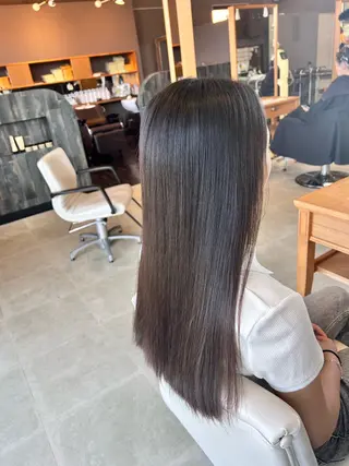 パーマ 濵田 華凜のヘアスタイル