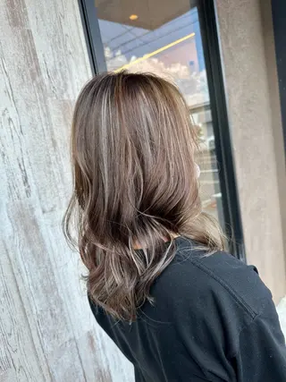 セミロング arl 豊田店アシスタントのヘアスタイル