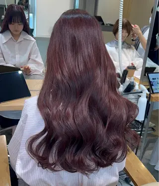 ロング カラー FILMS所属・ako🎀 横浜/カラーのヘアスタイル