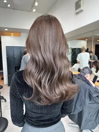 セミロング ✨透明感カラー 恵比寿HAYATO✨のヘアスタイル