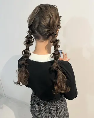 ヘアアレンジ 透明感カラー/ 個性派🩶LANAのヘアスタイル