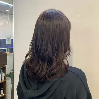 ミディアム GO TODAY シェアサロン 銀座Arc店所属・デジタルパーマ🫧 韓国風ヘア🫧サクラのヘアスタイル