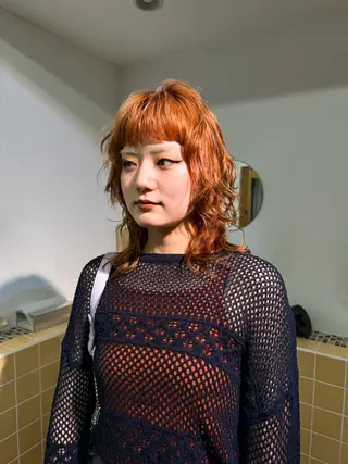 ミディアム カラー ヘアアレンジ Seeknext // Rukaのヘアスタイル