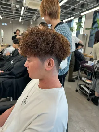 パーマ メンズ パーマ特化 まなるのヘアスタイル