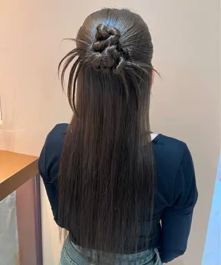 セミロング ✨カチモリ✨レイヤー 韓国ヘア🇰🇷ゆいのヘアスタイル