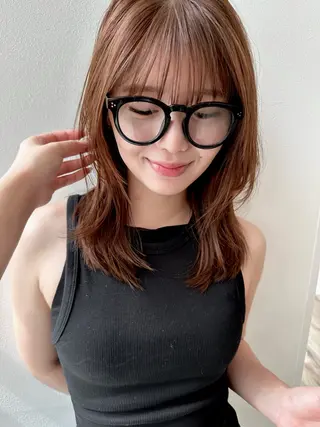 ロング カラー K-two 谷町店所属・K-two谷町❄️ hinaのヘアスタイル