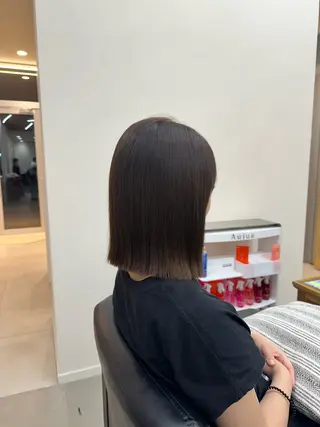 ミディアム 宮原 智美のヘアスタイル