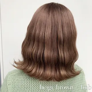 ミディアム カラー 🌈艶ハイトーン🌈 心を込めます🤝涼介のヘアスタイル