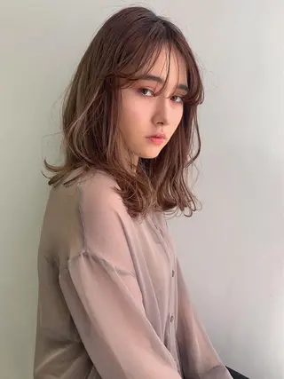 セミロング sungoose サングースのヘアスタイル