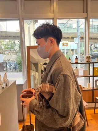 ショート メンズ ボブ指名No.1/ ボブパーマ/ユキのヘアスタイル