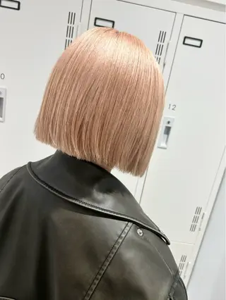 ミディアム はるか/ブリーチカラ ー/ヘアアレンジ🤍のヘアスタイル