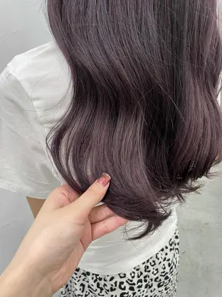 ロング カラー ヘアアレンジ 韓国/ハイトーン/ ボブ🎀MIKU🎀のヘアスタイル