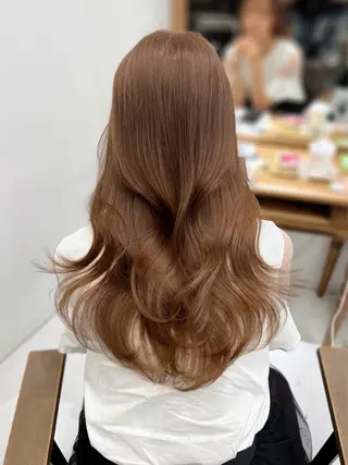 ロング カラー 大林 菜海のヘアスタイル