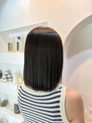 ミディアム 大人艶髪カラーを実現 🩵raica🩵のヘアスタイル