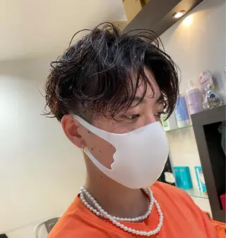 パーマ メンズ メンズ指名no'1 佐藤　亘のヘアスタイル