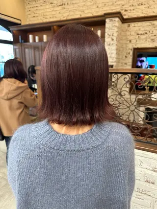 ショート カラー Mauve 世田谷 きたじまのヘアスタイル