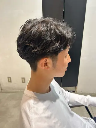 パーマ メンズ ８月限定半額‼️‼️ ルミナよしだきほ🌼のヘアスタイル
