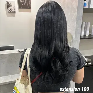 ロング プルエクステ/インナ ーカラー🦊はるなのヘアスタイル