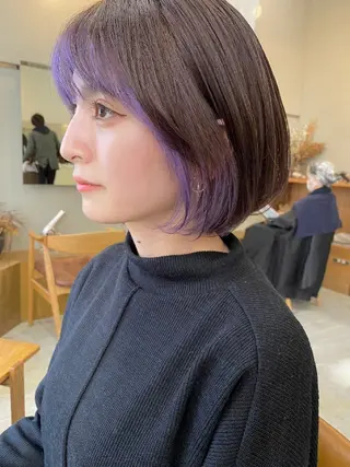 カラー 🌸花屋併設🌸石垣 友基のヘアスタイル